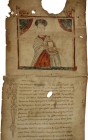 1470. Document of donation  to Largvisi Monastery by Shalva Kvenipneveli, eristavi of Ksani